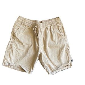 Mens Vans khaki drawstring shorts